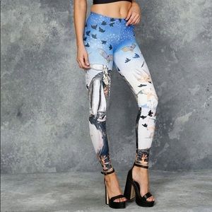 The Three Princesses Blue Mountain leggings 🦅💙🖤